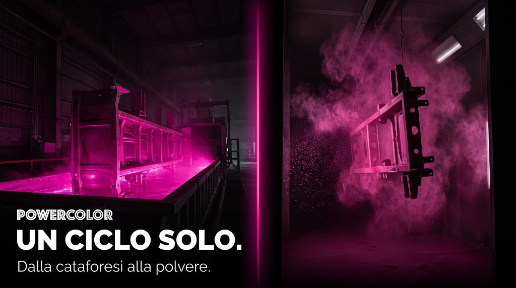 Power Color - cataforesi e verniciatura a polvere in un ciclo solo, Verona